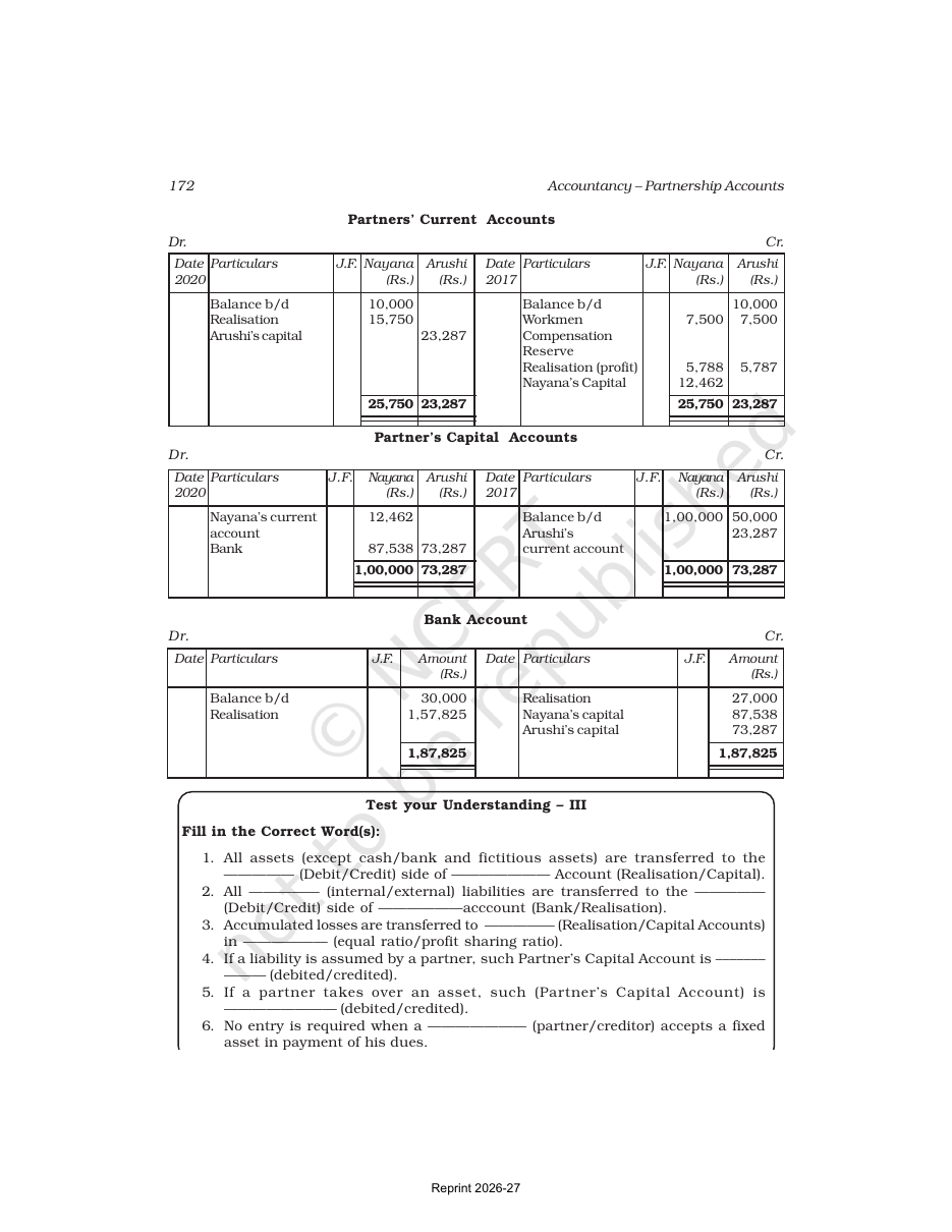 Page 17 of Reconstitution of a Partnership Firm — Retirement/Death of a Partner