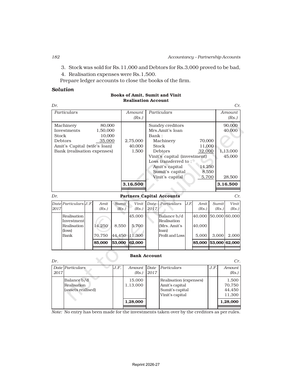 Page 27 of Reconstitution of a Partnership Firm — Retirement/Death of a Partner