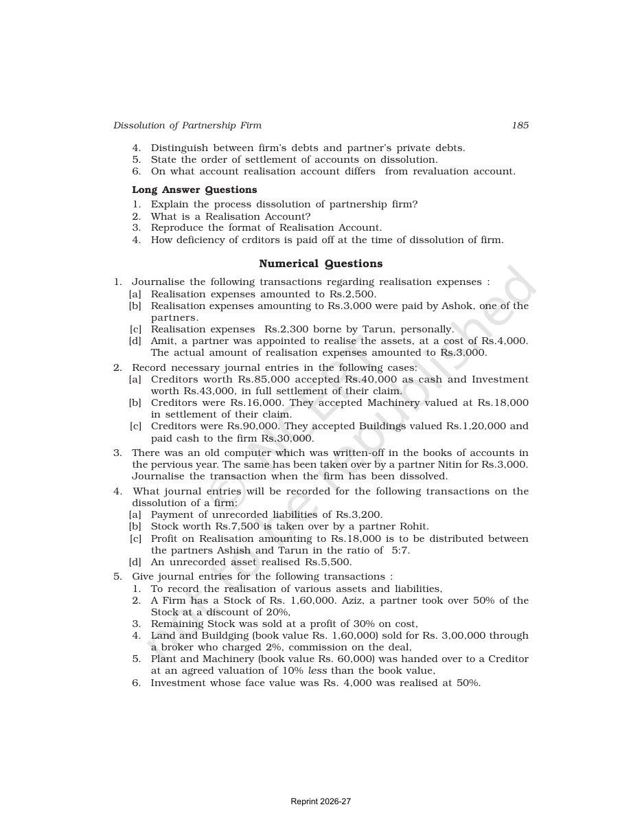 Page 30 of Reconstitution of a Partnership Firm — Retirement/Death of a Partner