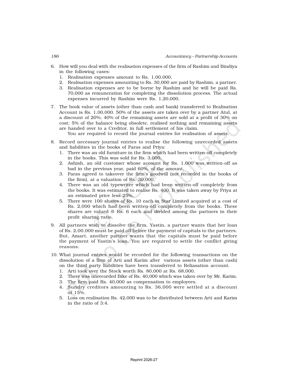 Page 31 of Reconstitution of a Partnership Firm — Retirement/Death of a Partner