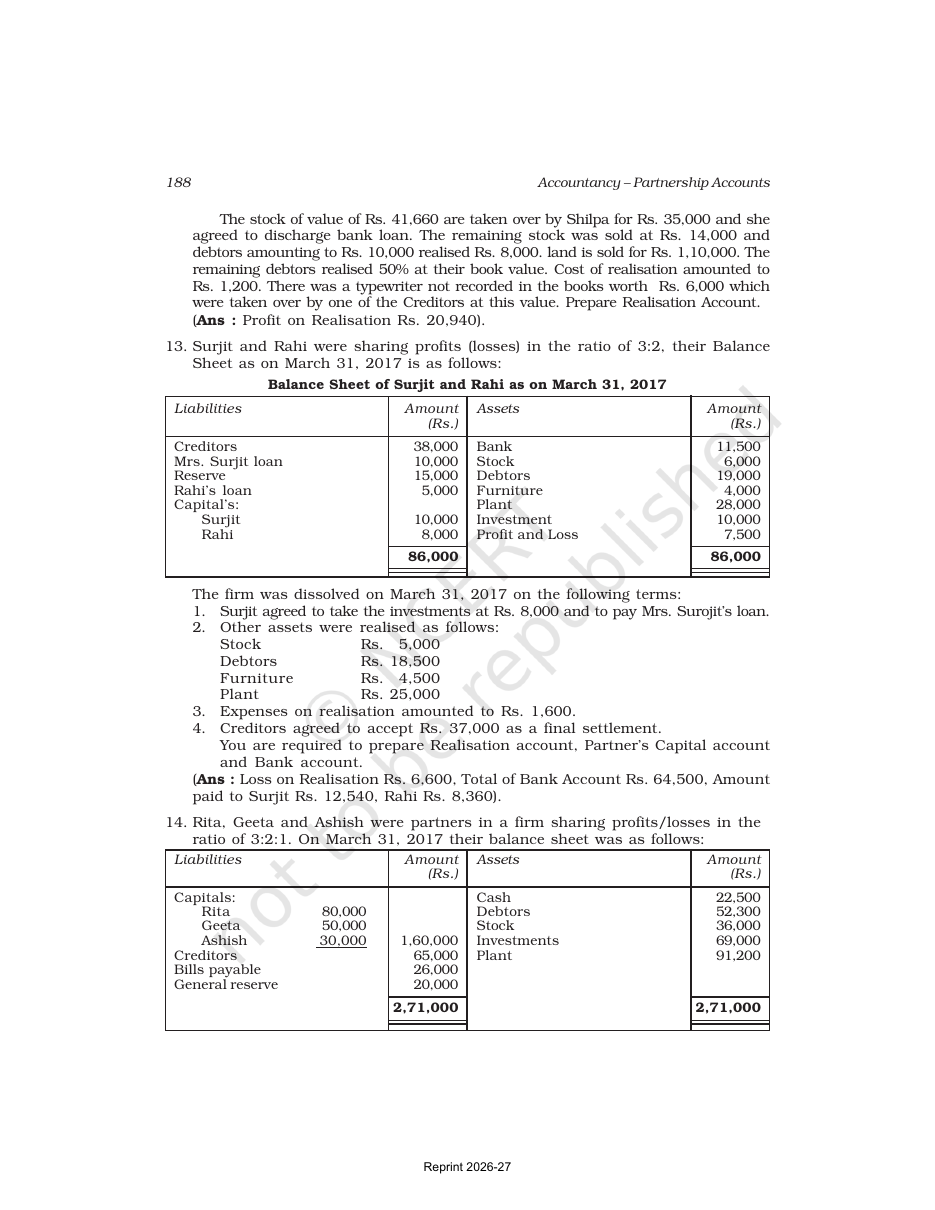 Page 33 of Reconstitution of a Partnership Firm — Retirement/Death of a Partner
