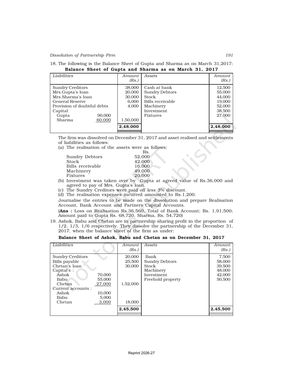 Page 36 of Reconstitution of a Partnership Firm — Retirement/Death of a Partner