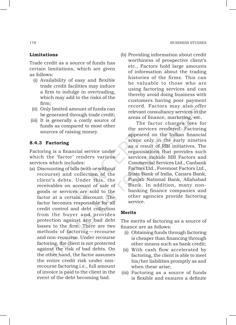 Page 8 of Sources of Business Finance