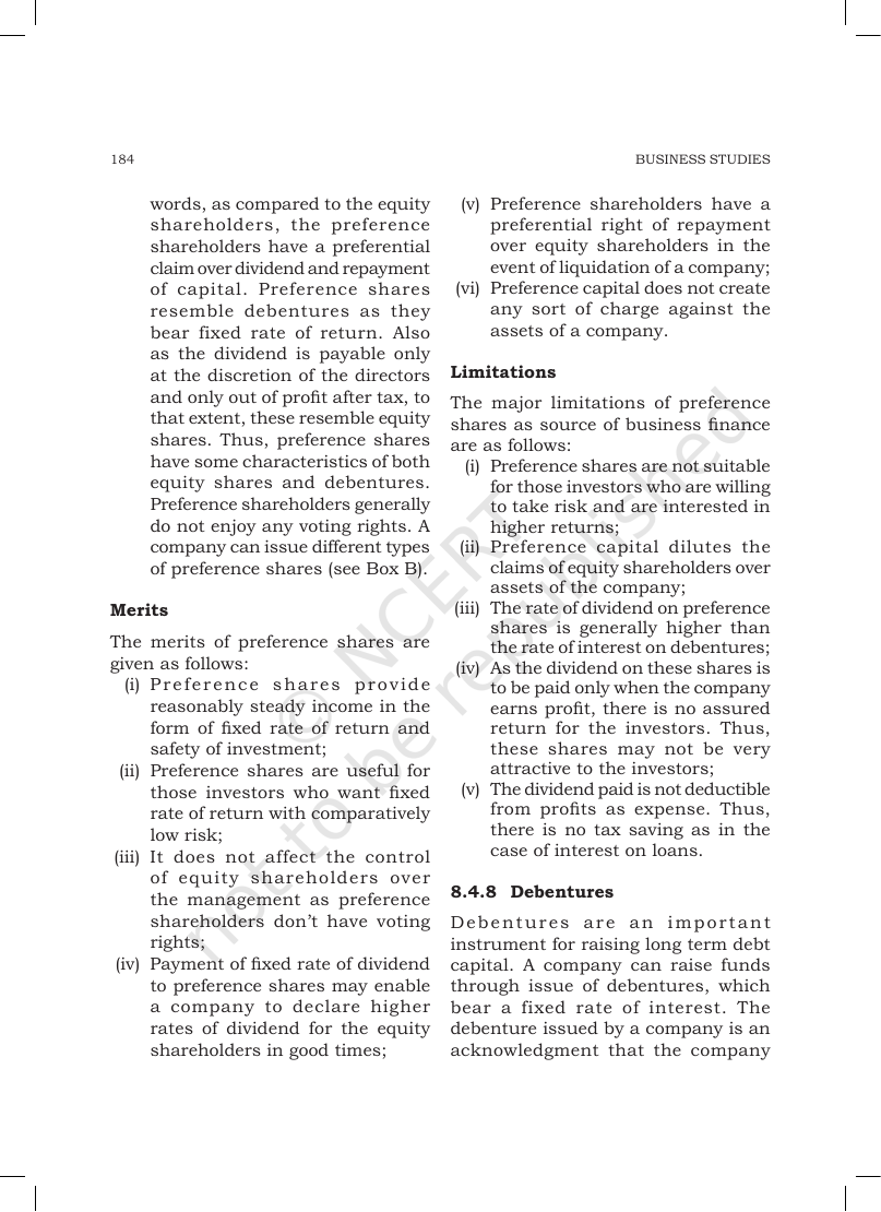 Page 14 of Sources of Business Finance