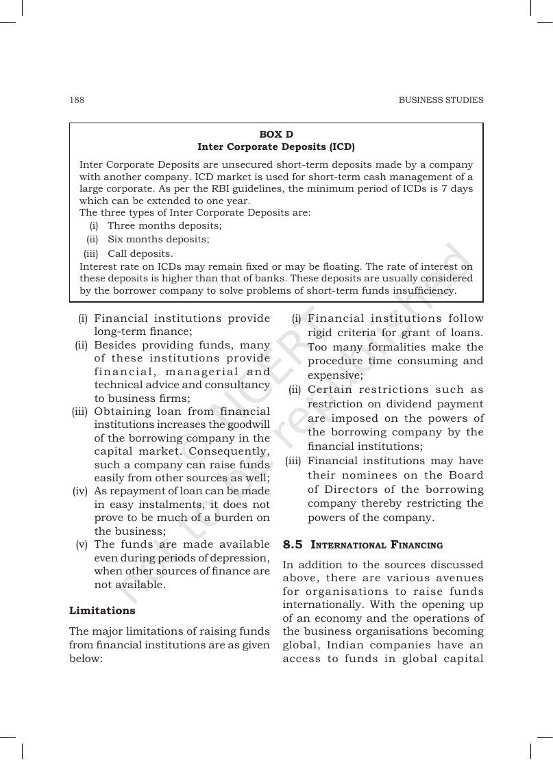 Page 18 of Sources of Business Finance
