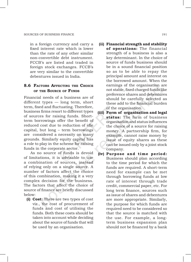 Page 21 of Sources of Business Finance