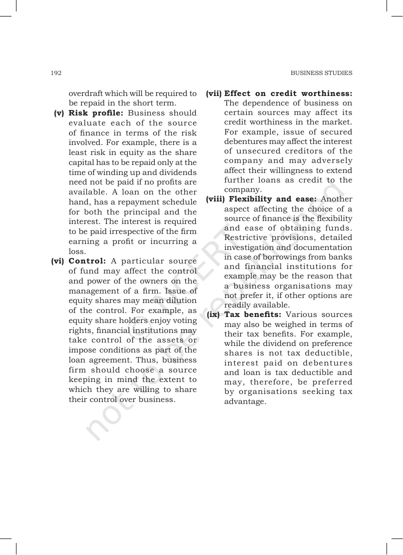 Page 22 of Sources of Business Finance