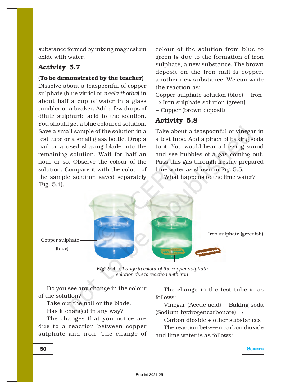 Page 4 of Physical and Chemical Changes