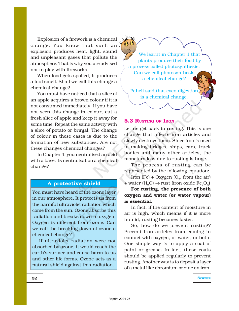 Page 6 of Physical and Chemical Changes