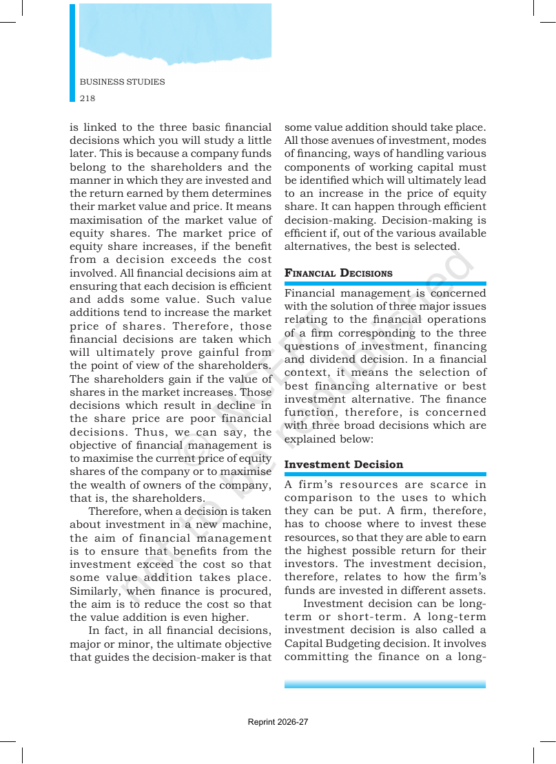 Page 4 of Financial Management