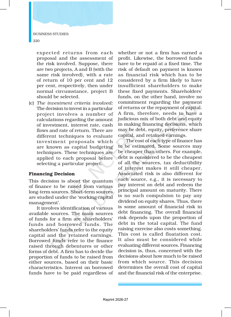 Page 6 of Financial Management