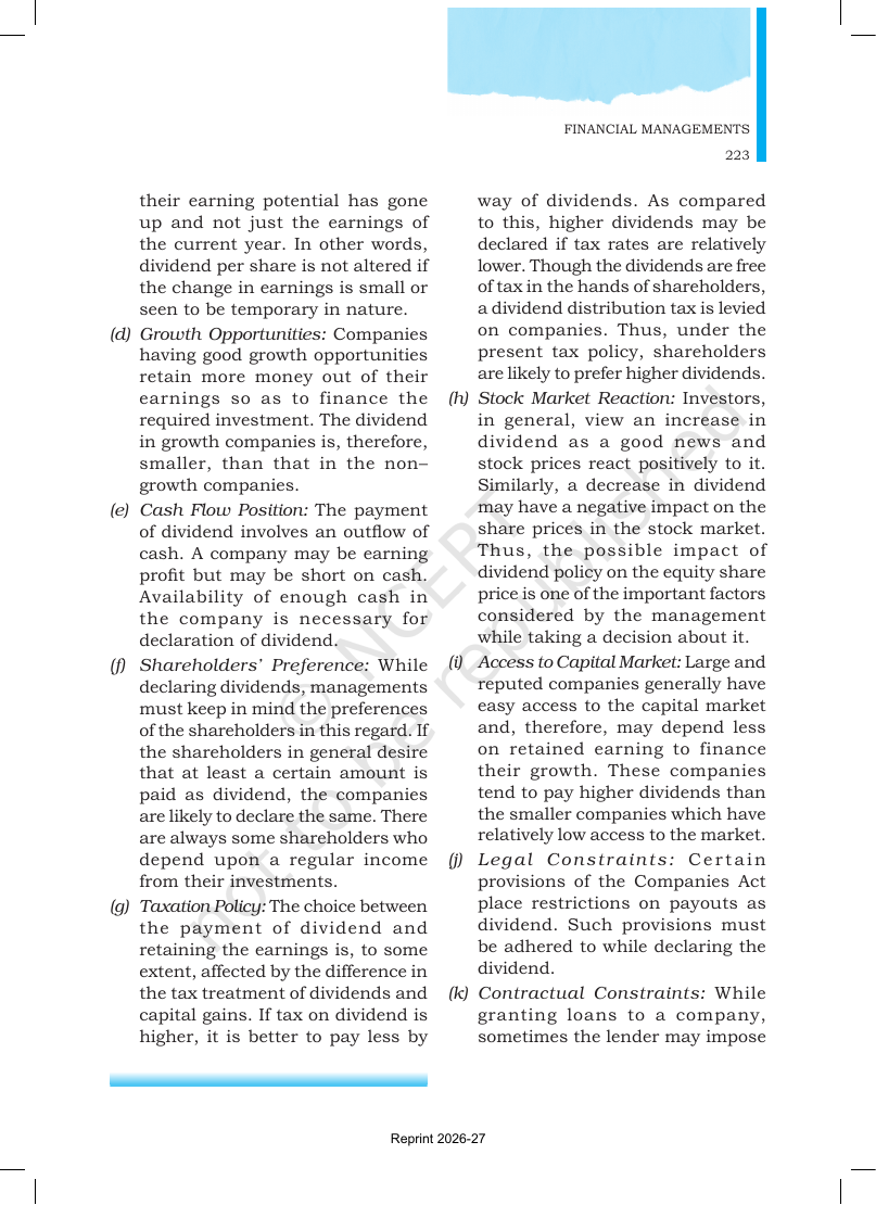 Page 9 of Financial Management