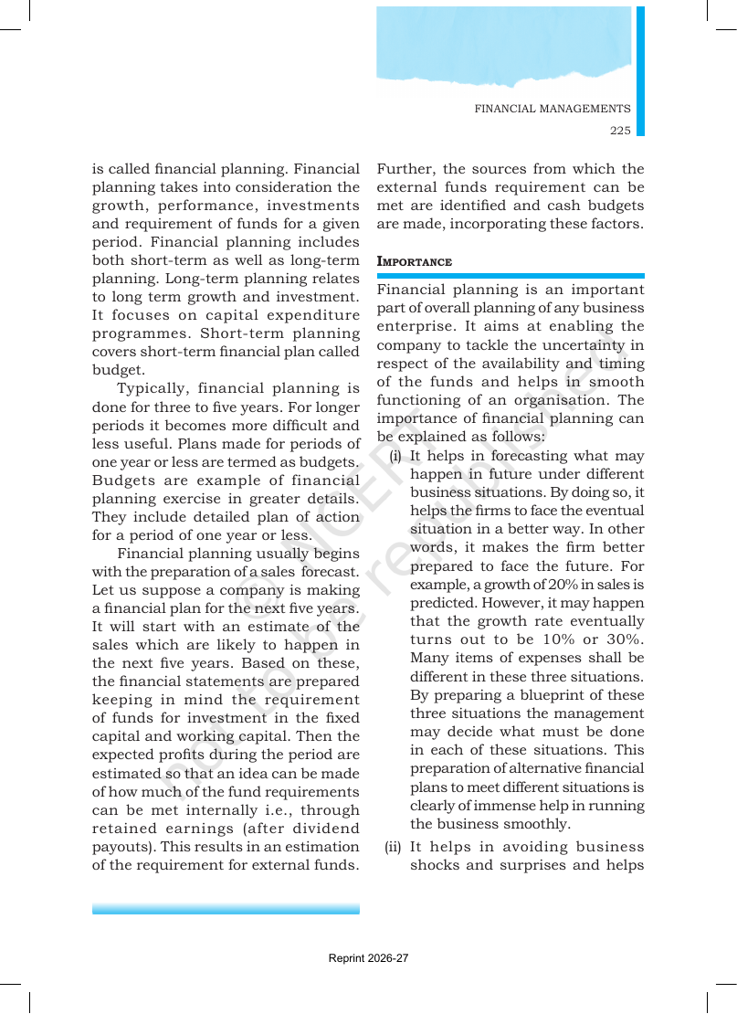 Page 11 of Financial Management