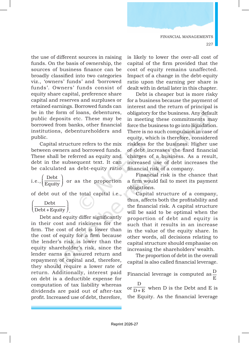 Page 13 of Financial Management