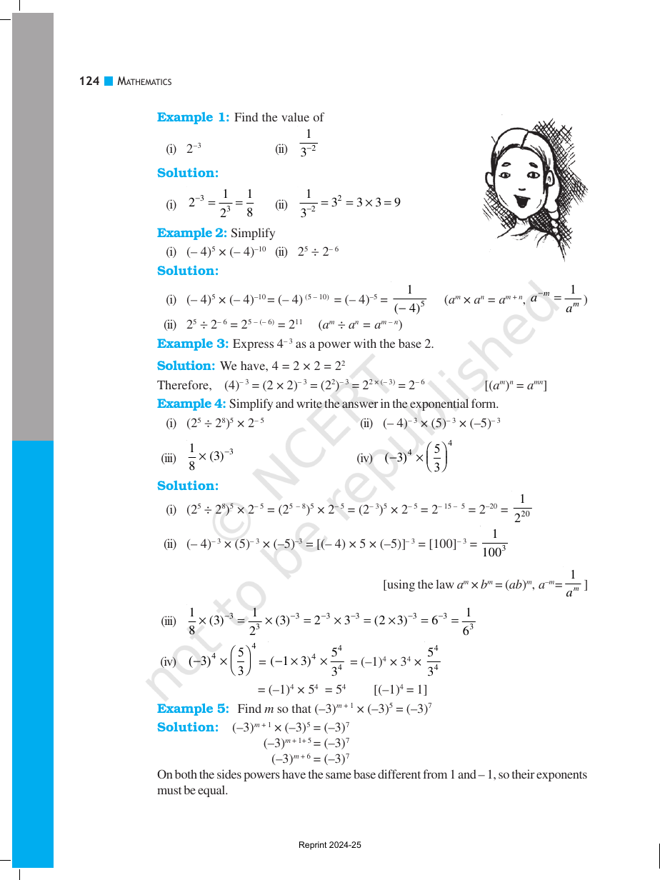 Page 4 of Exponents and Powers