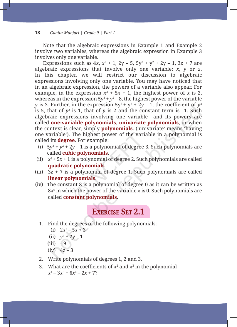 Page 3 of Polynomials