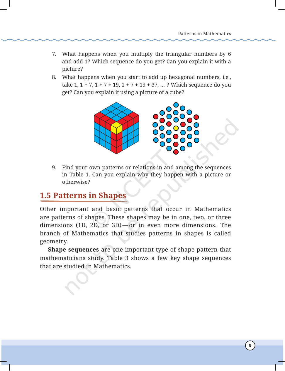 Page 9 of Patterns in Mathematics