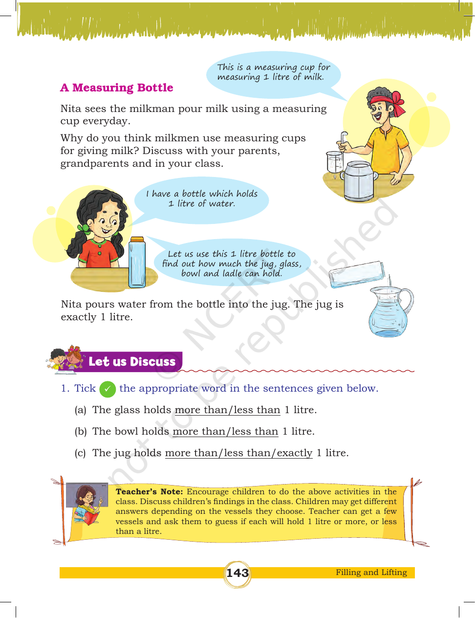 Page 5 of Filling and Lifting