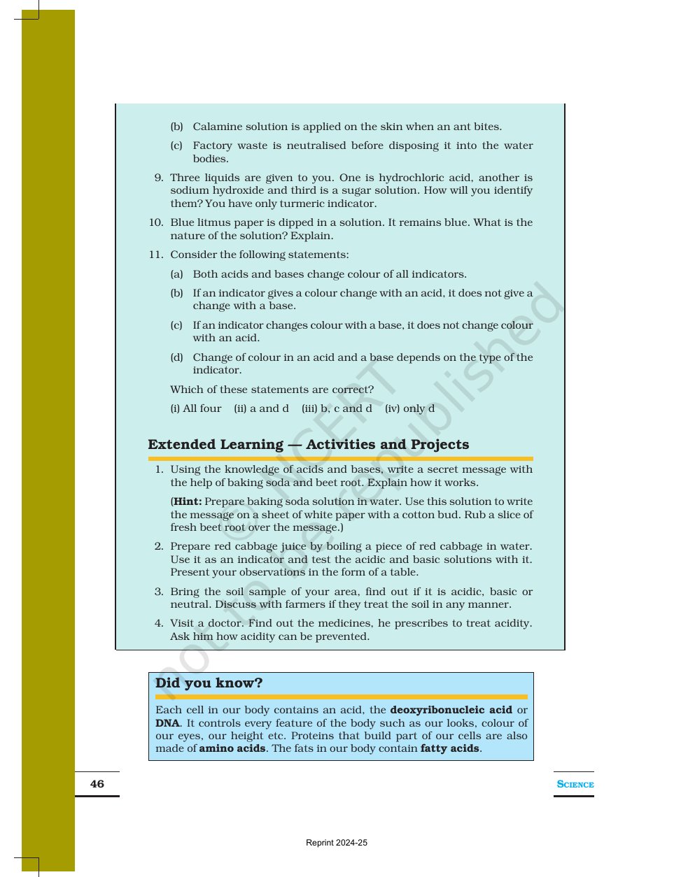 Page 9 of Acids, Bases and Salts