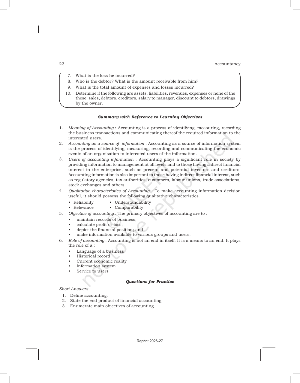 Page 22 of Introduction to Accounting
