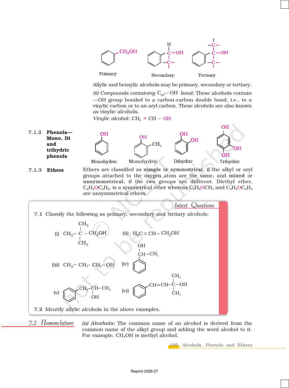 Page 3 of Alcohols, Phenols and Ethers
