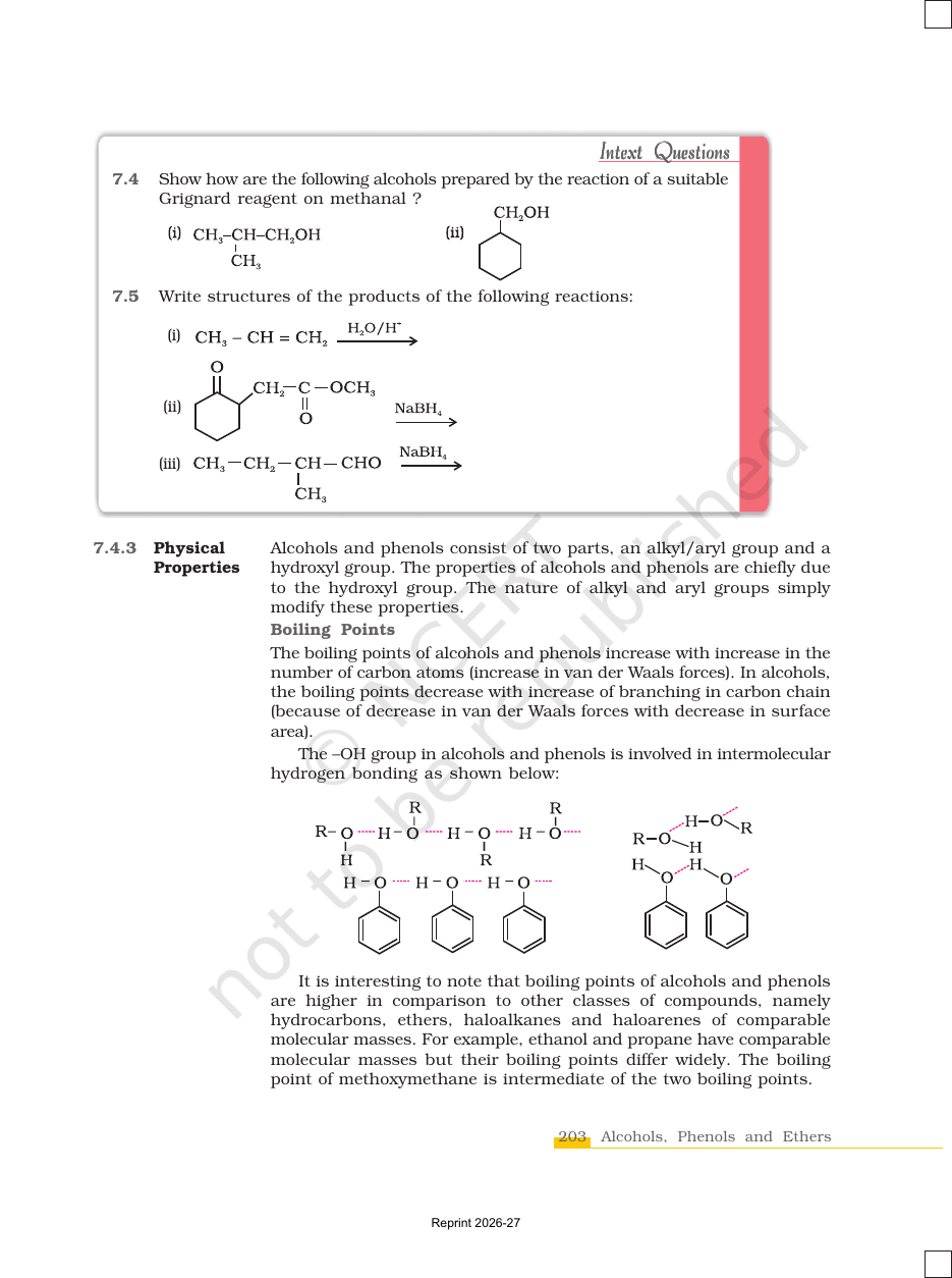 Page 11 of Alcohols, Phenols and Ethers