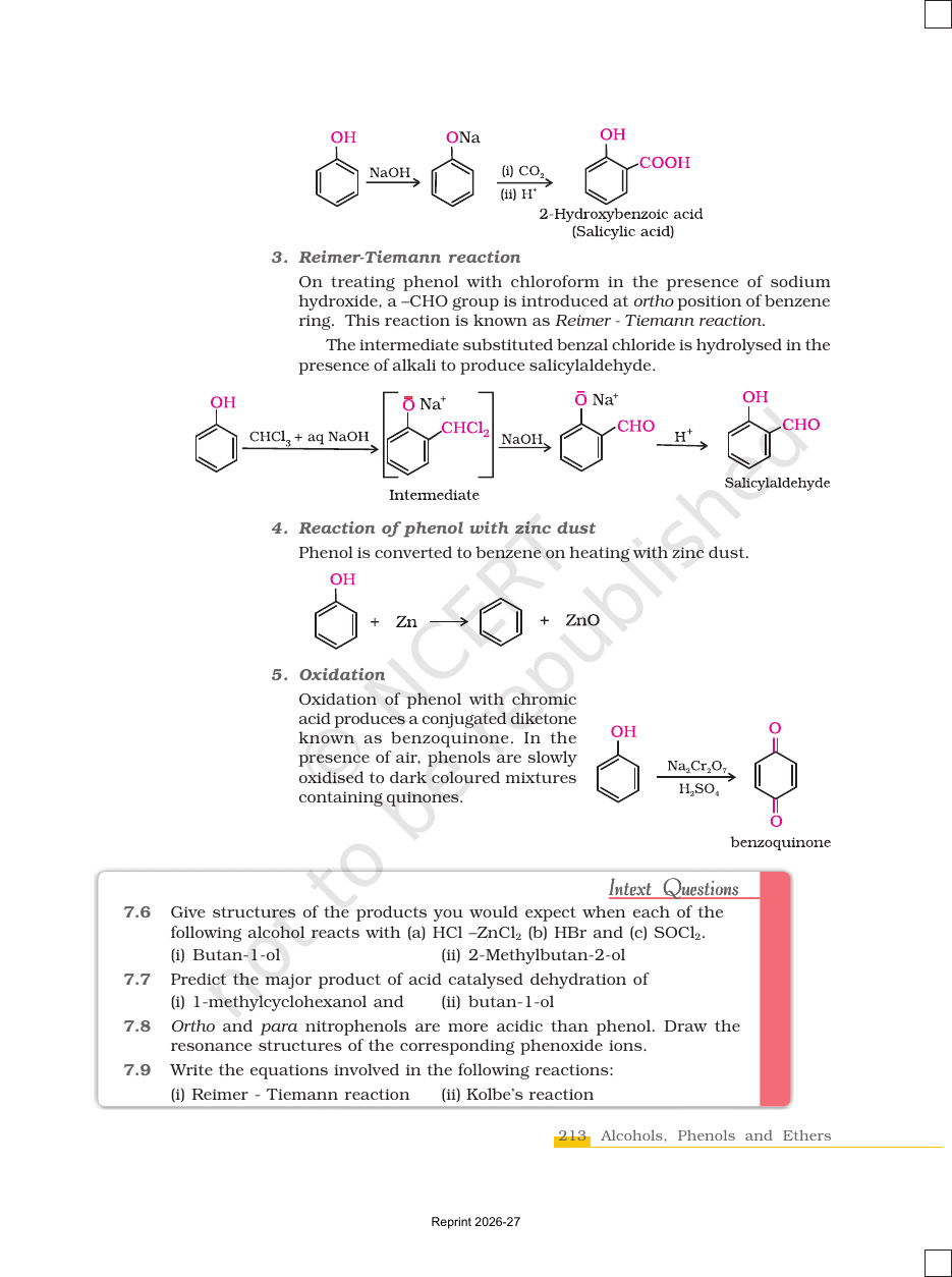 Page 21 of Alcohols, Phenols and Ethers