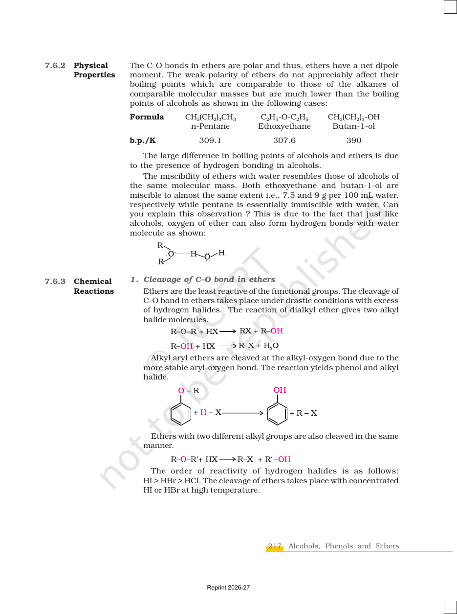 Page 25 of Alcohols, Phenols and Ethers
