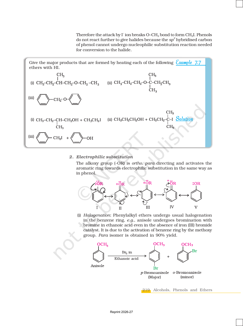Page 27 of Alcohols, Phenols and Ethers