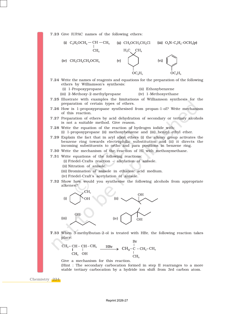 Page 32 of Alcohols, Phenols and Ethers
