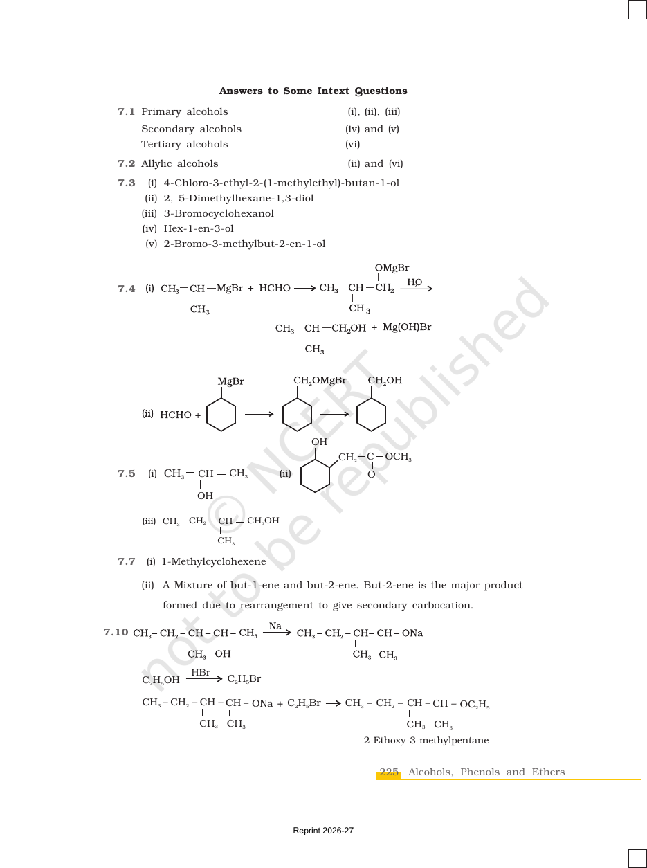 Page 33 of Alcohols, Phenols and Ethers