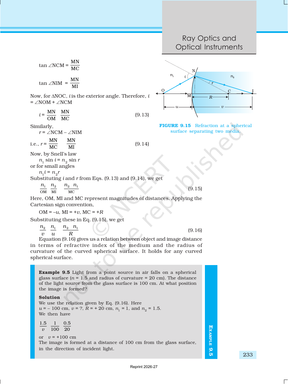 Page 13 of Ray Optics and Optical Instruments