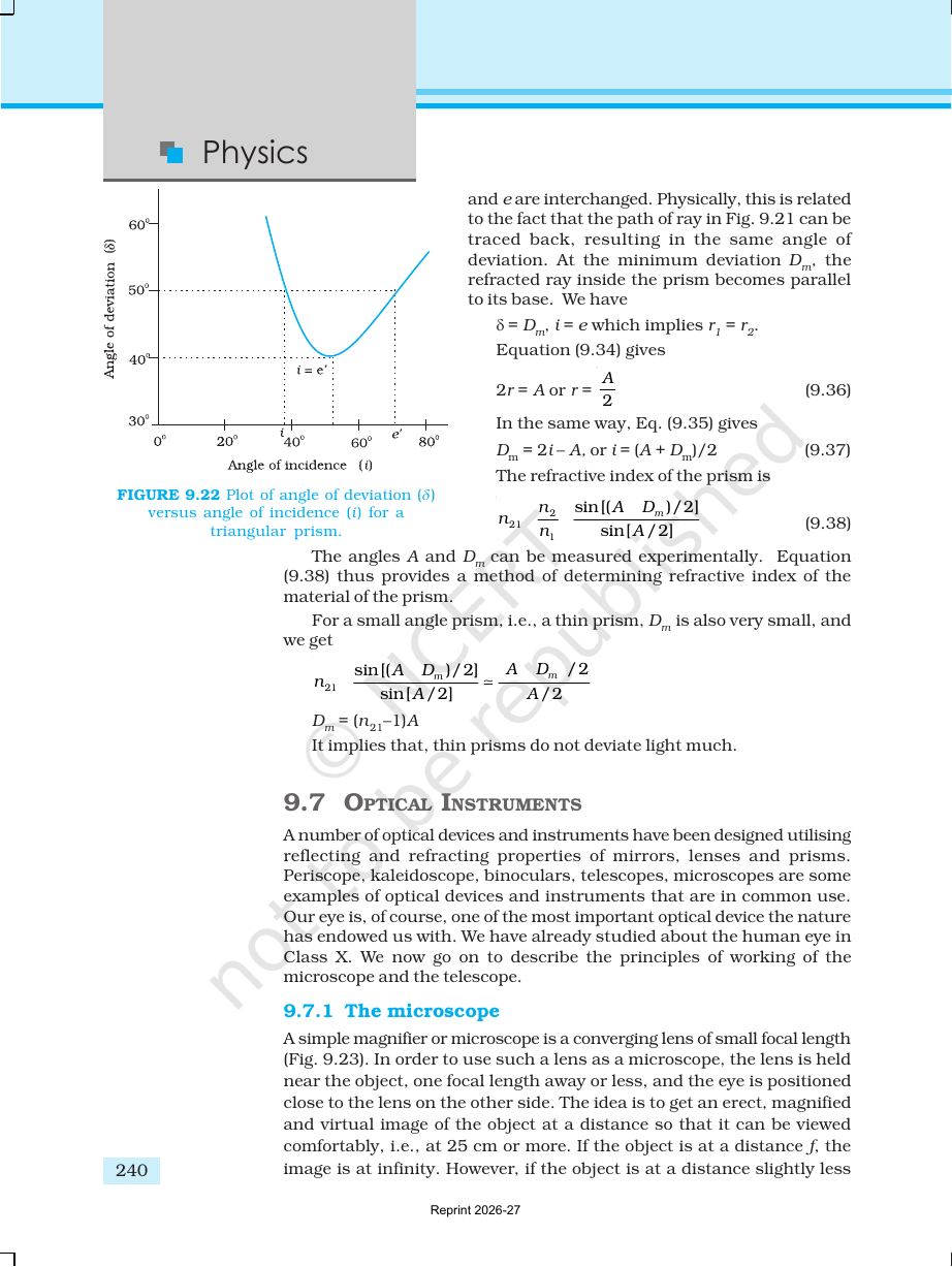 Page 20 of Ray Optics and Optical Instruments