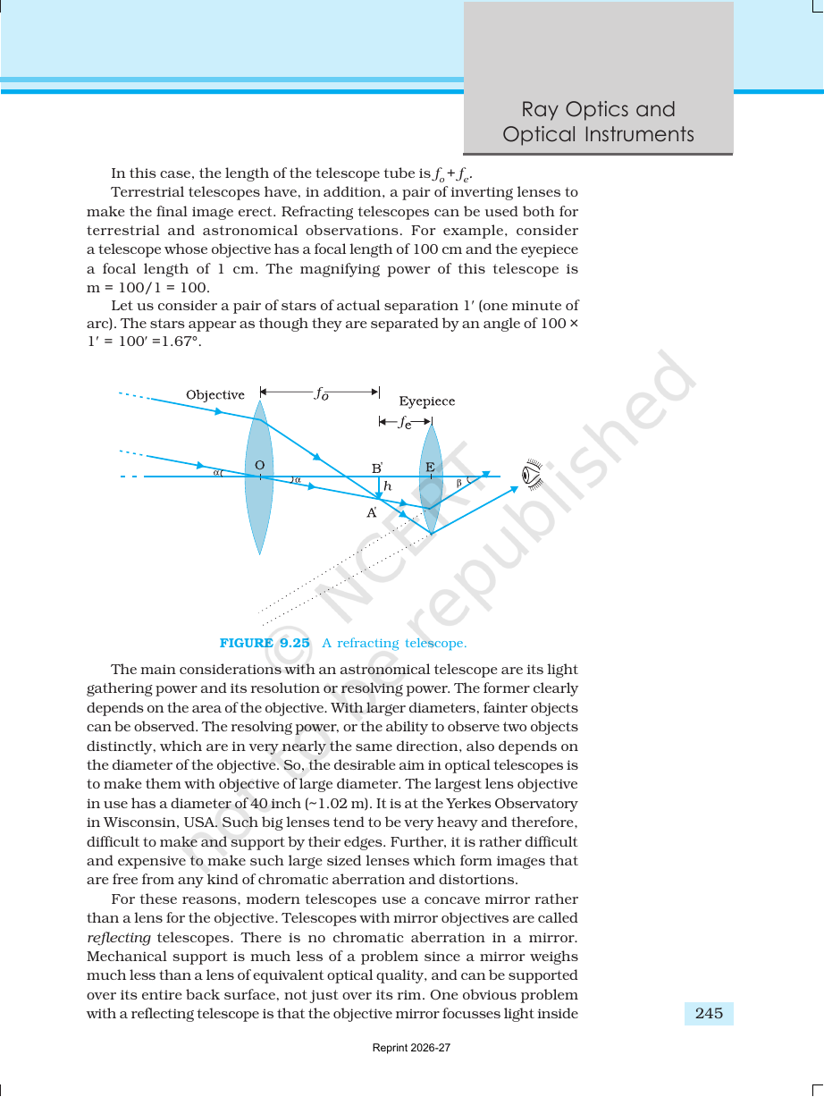 Page 25 of Ray Optics and Optical Instruments