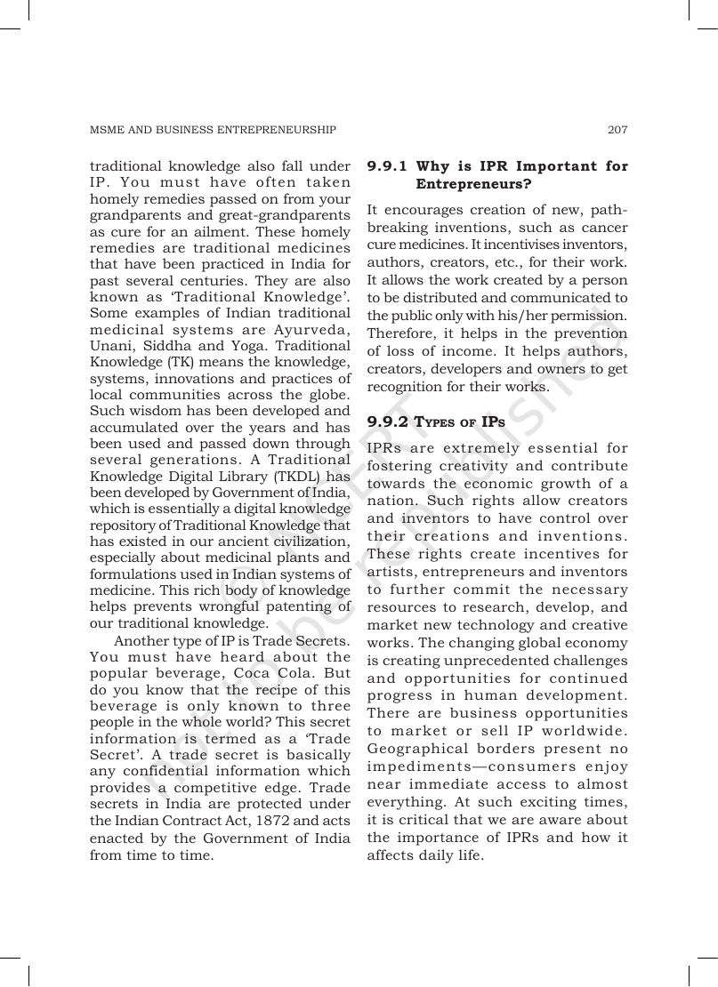 Page 11 of Small Business and Entrepreneurship Development