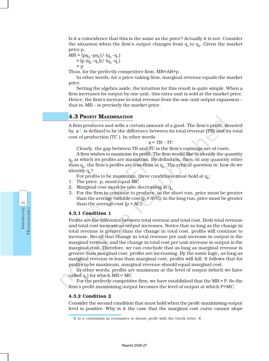 Page 4 of The Theory of the Firm under Perfect Competition