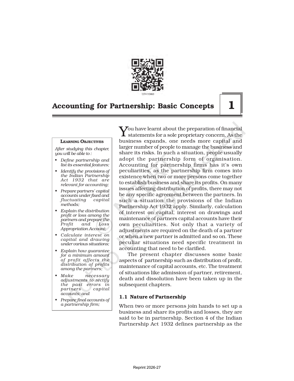 Page 1 of Accounting for Not-for-Profit Organisation