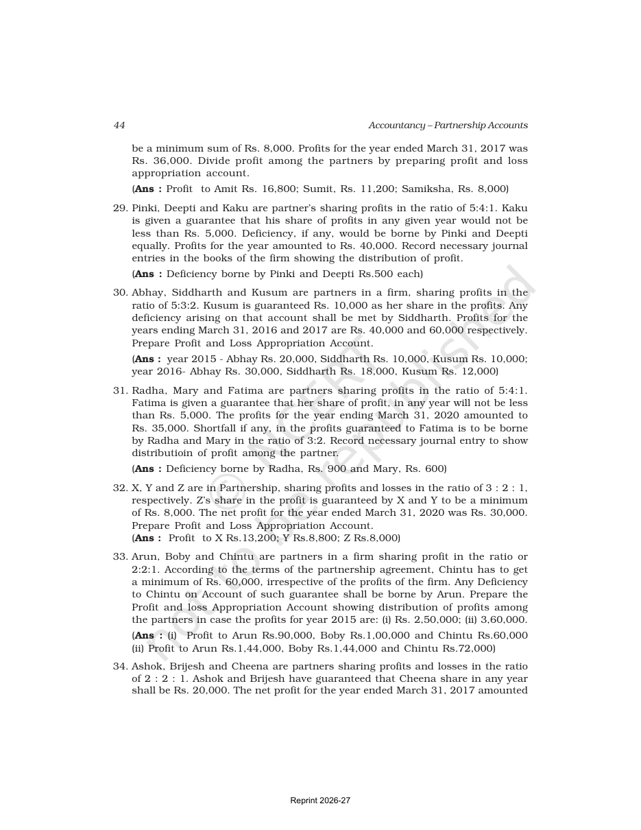 Page 44 of Accounting for Not-for-Profit Organisation