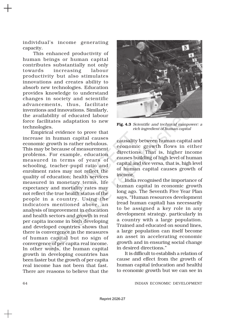 Page 8 of Human Capital Formation in India