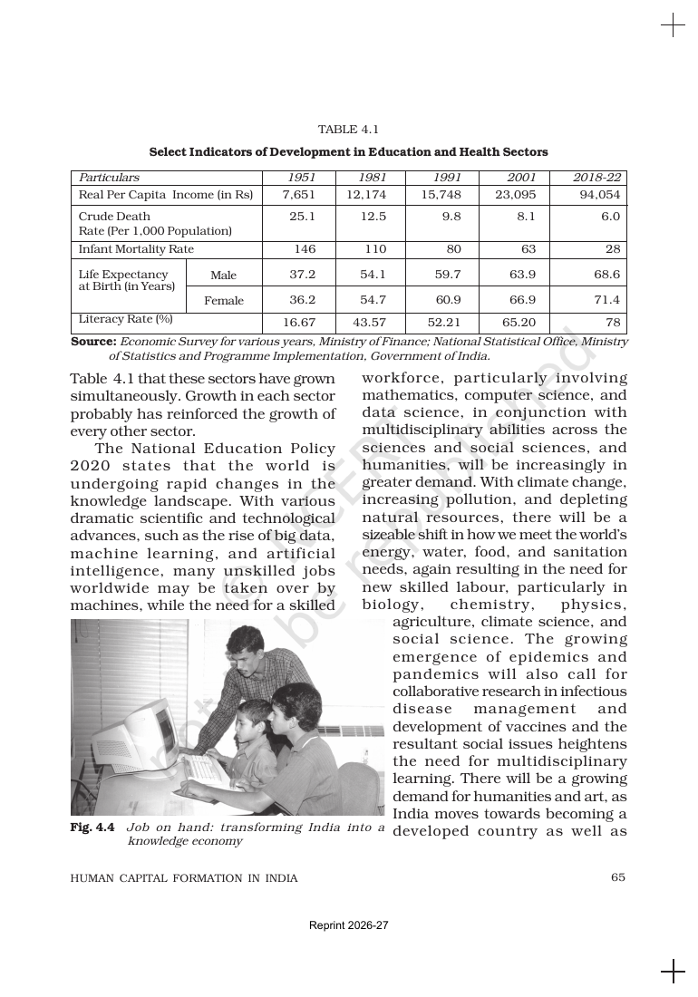 Page 9 of Human Capital Formation in India