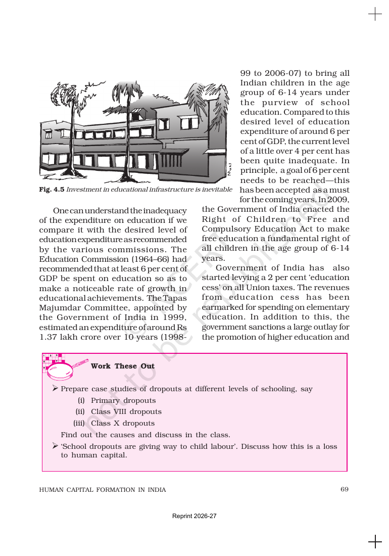 Page 13 of Human Capital Formation in India