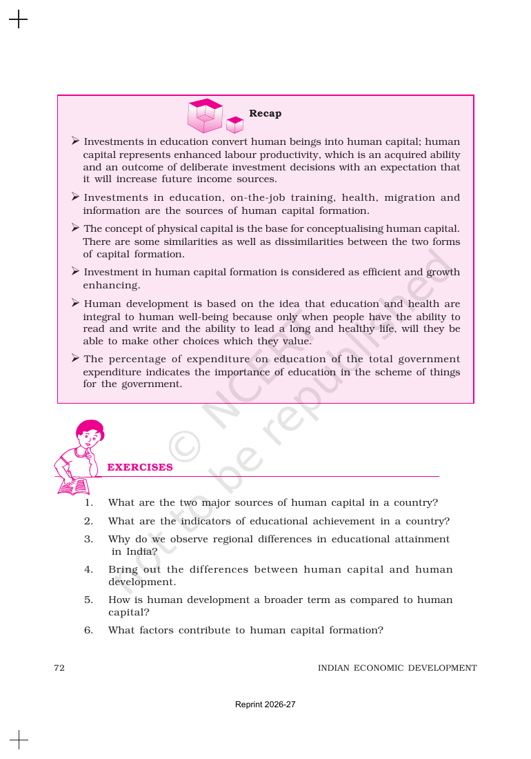 Page 16 of Human Capital Formation in India