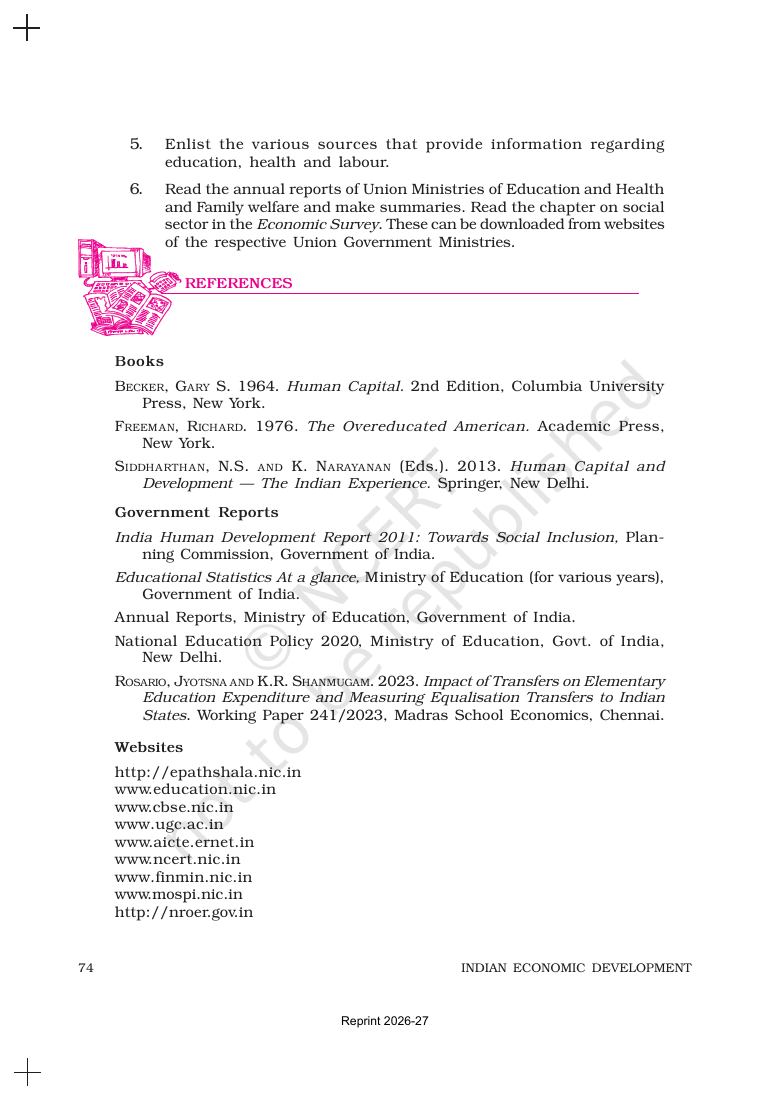 Page 18 of Human Capital Formation in India